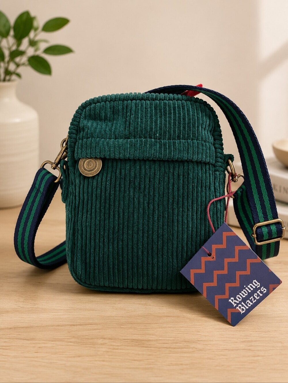 RoyRowing Blazers for WTarget Corduroy Crossbody - Picture 1 of 4